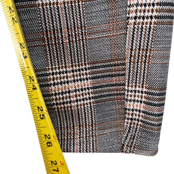 NWT Polished & Poised Pants Plaid Petite Slim Pull On Trousers Stretch Soft PM - Picture 14 of 15